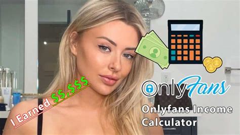 onlyfans money calculator|Onlyfans Income Calculator